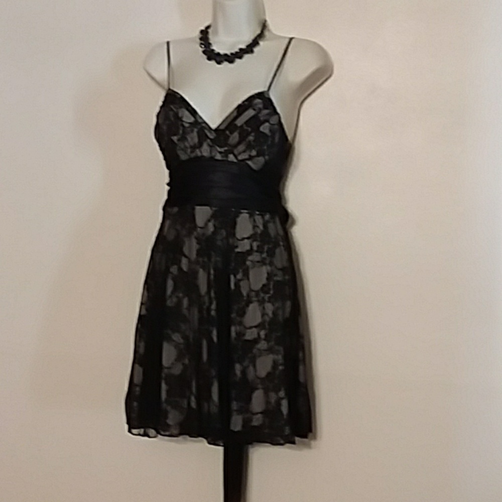 Black prom party dress